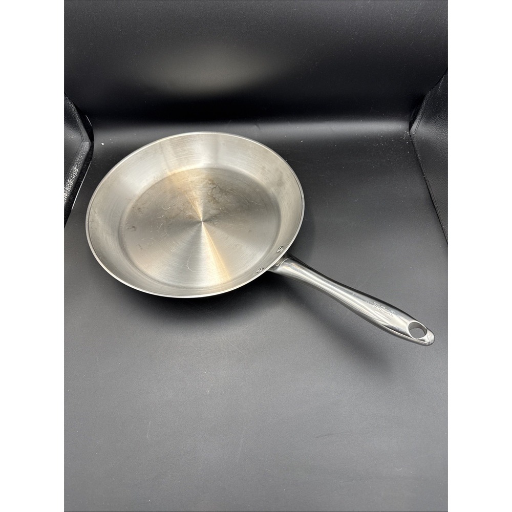 T-Fal Skillet Frying Pan Induction Stainless Steel 12 in /30 cm Diameter